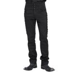 Pantalon 'Payne' en Jacquard Noir