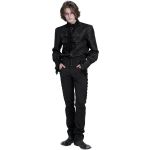 Black Jacquard 'Payne' Pants