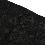 Pantalon 'Payne' en Jacquard Noir