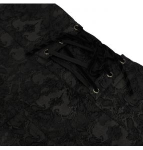 Pantalon 'Payne' en Jacquard Noir