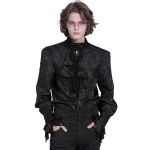 Chemise Victorienne 'Payne' Noire