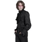 Chemise Victorienne 'Payne' Noire
