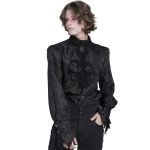 Black 'Payne' Victorian Shirt
