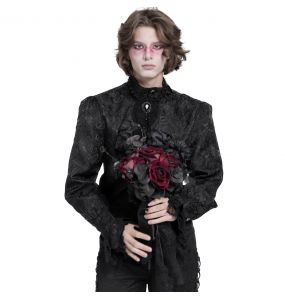 Chemise Victorienne 'Payne' Noire