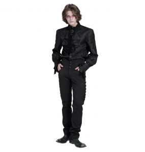 Black 'Payne' Victorian Shirt