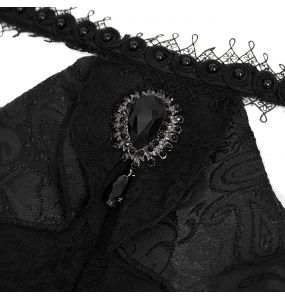 Black 'Payne' Victorian Shirt
