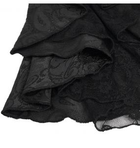 Chemise Victorienne 'Payne' Noire