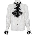 Chemise Victorienne 'Payne' Blanche