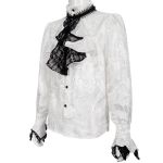 Chemise Victorienne 'Payne' Blanche