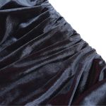 Black and Blue 'The Impaler' Long Cloak