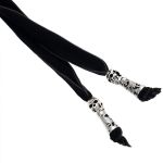 Black and Blue 'The Impaler' Long Cape