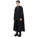 Longue Cape 'Distressed' Noire
