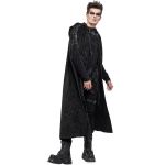 Longue Cape 'Distressed' Noire
