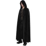 Longue Cape 'Distressed' Noire