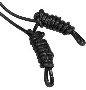 Longue Cape 'Distressed' Noire