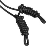 Longue Cape 'Distressed' Noire