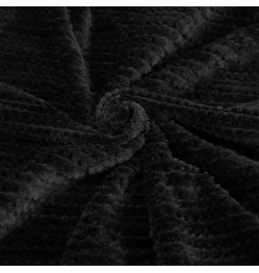 Black 'Distressed' Long Cloak