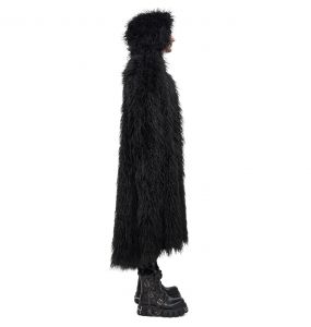 Black 'Ulfred' Gothic Cloak