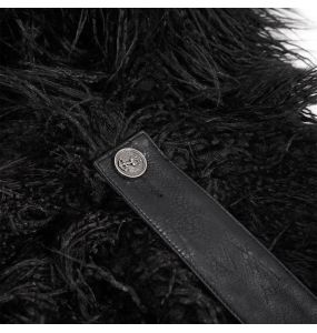 Black 'Ulfred' Gothic Cloak