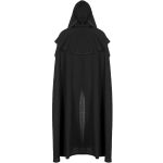 Longue Cape Gothique Médiévale 'Xavier' Noire