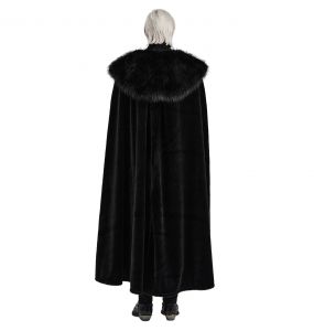 Longue Cape Gothique 'Vinitharius' Noire