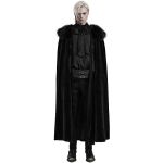 Black 'Vinitharius' Long Gothic Cloak