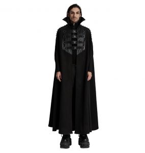 Longue Cape Gothique 'Ozul' Noire