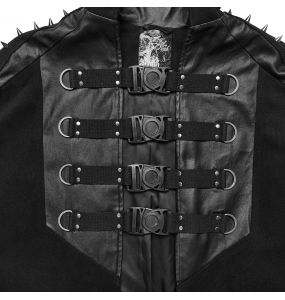 Longue Cape Gothique 'Ozul' Noire