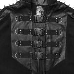 Black Long Gothic 'Ozul' Cloak