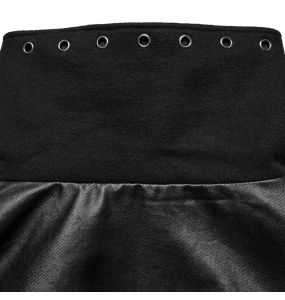 Black Long Gothic 'Ozul' Cloak