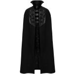 Black Long Gothic 'Ozul' Cloak