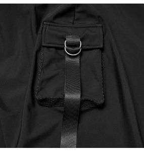 Cape Asymétrique Waterproof 'Lucius' Noire