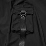 Cape Asymétrique Waterproof 'Lucius' Noire