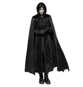 Black Leather Imitation 'Dementor' Pants