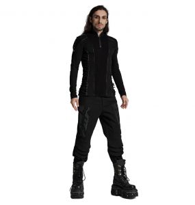 Black 'Ozul' Gothic Sweater