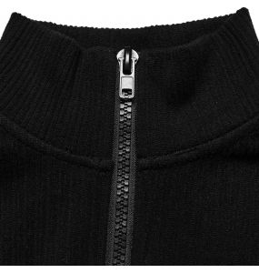 Polo Gothique 'Ozul' Noir