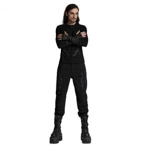 Black '3D Armor' Cyber Sweater