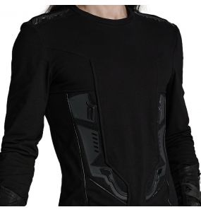Polo Cyber '3D Armor' Noir