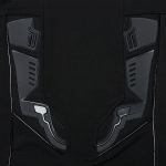 Black '3D Armor' Cyber Sweater