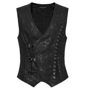 Black 'Gunslinger' Vest