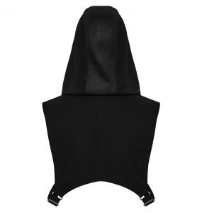 Black 'Kalon' Cyberpunk Short Vest