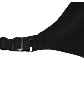 Black 'Kalon' Cyberpunk Short Vest