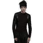 Polo Manches Longues 'Kalon' Noir