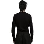 Polo Manches Longues 'Kalon' Noir