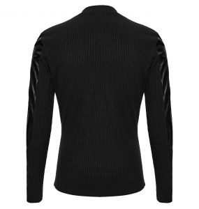 Polo Manches Longues 'Kalon' Noir