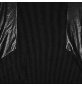 Polo Manches Longues 'Kalon' Noir