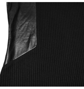 Polo Manches Longues 'Kalon' Noir