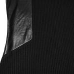 Polo Manches Longues 'Kalon' Noir