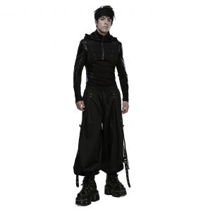 Polo Manches Longues 'Kalon' Noir