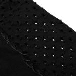 Black 'Punk Old Medium' Length Vest